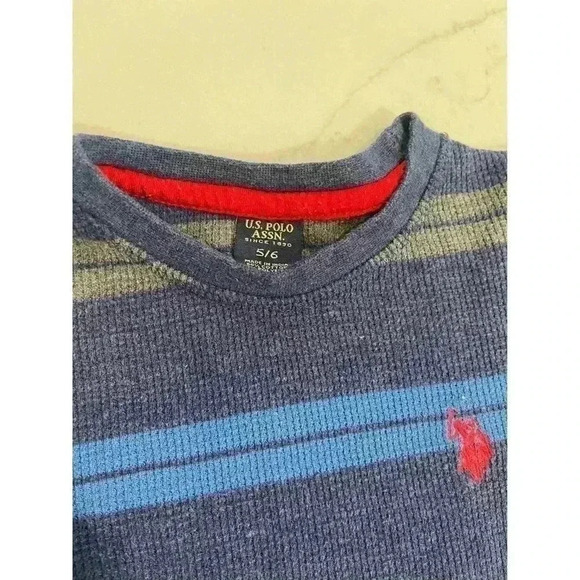 Boy’s U.S. POLO ASSN. Long Sleeve Thermal and American Living Polo Size 5 - Picture 5 of 5